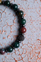 Bloodstone & Hematite Zircon Bracelet - 5