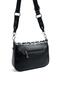 Black - Leopard Gray Flat Women's Crossbody Bag Sp1160 - 4