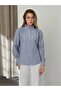 Women's Stripe Detailed Long Sleeve Shirt