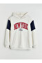 Lcw Kids Hooded New York Printed Boys Sweatshirt (W5) - 3