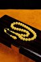 Master Ahmet Levent Craftsmanship Special Collectible Prayer Beads (Amber), (Electroplated Drop-Shaped Prayer Beads) - 4