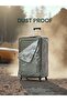 Soft Material 32 Inch (36-40kg) Extra Large Green Luggage With Cover, Ultra Lightweight - 7