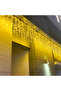 LED Fairy Waterfall String Lights, Connectable Ceiling Hanging Twinkle, Warm White 5x0.5M - 2