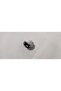 5Pcs Round Polymer Knob Single Hole Black Rose Wardrobe Drawer Cloakroom Furniture Handle - 3