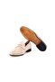 Beige Color Laceless Genuine Leather Suede Men's Shoes - 3