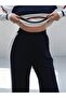 Women's Striped Cotton Sweat Pants Casual Set - 7