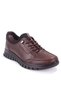 Dza07-122044644 Brown Orthopedic Daily Leather Women's Shoes
