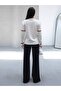 Women's Striped Cotton Sweat Pants Casual Set - 5