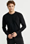 Baklava Motif Detailed Knitwear Sweater - Black - 2