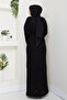 Women's Underwear Set with Inner Lining, Double Set, Diamond Patterned Mesh Knitwear Dress - 7