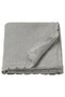 LEN Blanket, knitted/grey, 70 x 90 cm