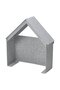 SLÄKT Bed accessory, house shaped/grey