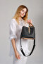 Women's Waterproof Stylish Hand & Shoulder Bag and Wallet Combination Shopper - 2