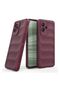 Realme Gt2 Pro Compatible Silicone Case - Camera Protected Flexible New Generation Airbag Cover - Burgundy