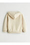 New Season Hooded Boys' Pique Cardigan - 3