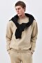 Men's Premium Crew Neck Tracksuit Set Stone 2031 - 2