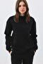 Women's Premium Crew Neck Sweatshirt Black 2031