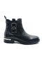 Apricus Genuine Leather Flat Non-Slip Sole Orthopedic Women's Boots Black - 2
