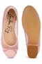 Women Rhinestone Detail Mesh Ballerinas in Pink - 4