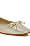 Women Metallic Ballet Flats in Gold - 5