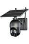 3G/4G LTE Security Camera - 2K Solar Powered Wireless Outdoor, PIR Motion Sensor, Night Vision,