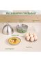Electric Egg Boiler, Rapid Egg Cooker with Auto Shut Off for Soft, Medium, Hard Boiled, Poache - 8