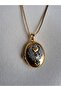 Alya Necklace - Gold Color Phoenix Necklace That Can Have an Image Inside - 6