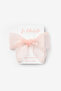 Salmon Tie Tulle Bow Girl's Clip Buckle