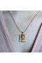 Sunflower Steel Necklace-Pink - 3