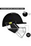 Scud Premium Cricket Helmet for Men & Boys | Medium | Steel Grill + Neck Guard | Lightweight - 3