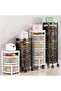 Rolling Storage Cart, Mobile Mesh Organiser with Wheels, White Metal Basket Tower for Kitchen - 8