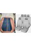 Luxury Quilted Car Seat Covers Full Set – Universal Fit for 5 Seats, Fits for Sedan Car - 2