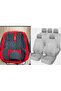 Luxury Quilted Car Seat Covers Full Set – Universal Fit for 5 Seats