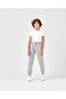 Boys' Cotton Jogger Sweatpants with Zipper Pockets and Drawstring – |   Comfortable Sports Bottoms for School Gray - 4
