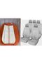 Luxury Quilted Car Seat Covers Full Set – Universal Fit for 5 Seats