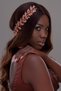 Merlin Sparkling Stone Women's Hair Accessory Bridal and Engagement Crown Princess Henna Crown