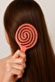 Original Hair Care Brush Hair Washing Comb 3 Dimensional (3D) 1Pc Special - 7