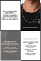 Steel Gourmet Men's Chain Necklace 3mm Non-Tarnish - 5