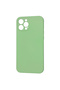Husa silicon iPhone 12 Pro Max SoftFlex MagSafe, verde deschis - 2
