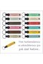 Leather Keychain with Name Written on It, Purple & Navy Blue, to Give to Attendees, Set of 38 - 8