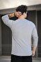Betti Slim Fit Lycra Honeycomb Fabric Crew Neck Men's Long Sleeve T-Shirt - 4