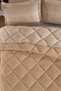 Striped Jacquard Wellsoft Double Bed 4-Piece Sleep Set with Fitted Sheet - 5