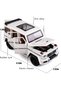 Swift Mercedes Benz G63 AMG 1:32 Scale Diecast Model Car - Zinc Alloy Pull Back Toy with Sound and L - 3