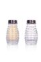 Set of 2 Glass Salt Shakers with Stylish Design – Add Elegance to Your Tables