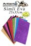 Glitter Eva 25X35 cm 10 Colors 1 Pack Glitter Eva Sponge 10 Pieces School Nursery Kindergarten Craft Activities