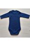 My Friends Written Bear Patterned Baby Boy Snap-On Bodysuit - 6