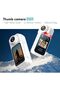 FHD 2.7K Mini Rotate Action Camera, Wearable Action Body Cam, Thumb Size Hands Free Recording - 3