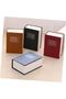 Book Design Mini Piggy Bank Purse Type Portable Lockable Dictionary Valuables Carrying Storage Case - 8