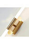 Black Luminous LED Strip Wall Light 360° Rotatable Bedside Stair Staircase Living Room Sconce - 5