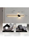 Gold Modern LED Wall Lamp Long Wall Light Fixture for Bedroom Living Room Hotel Background Decor - 7